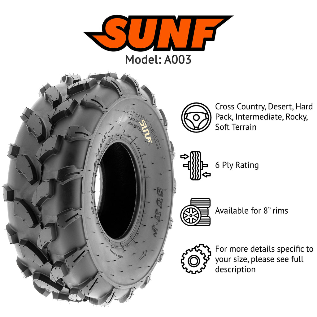 19x7-8 Tubeless 6 Ply Set of 4 M502169