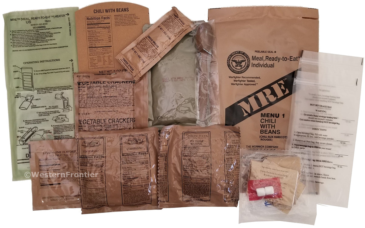 6-Pack Meal-Ready-to-Eat MRE B780983