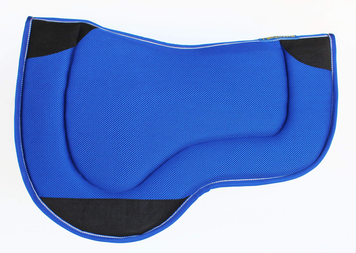 Blue Memory Foam Western Horse Saddle Pad P89126