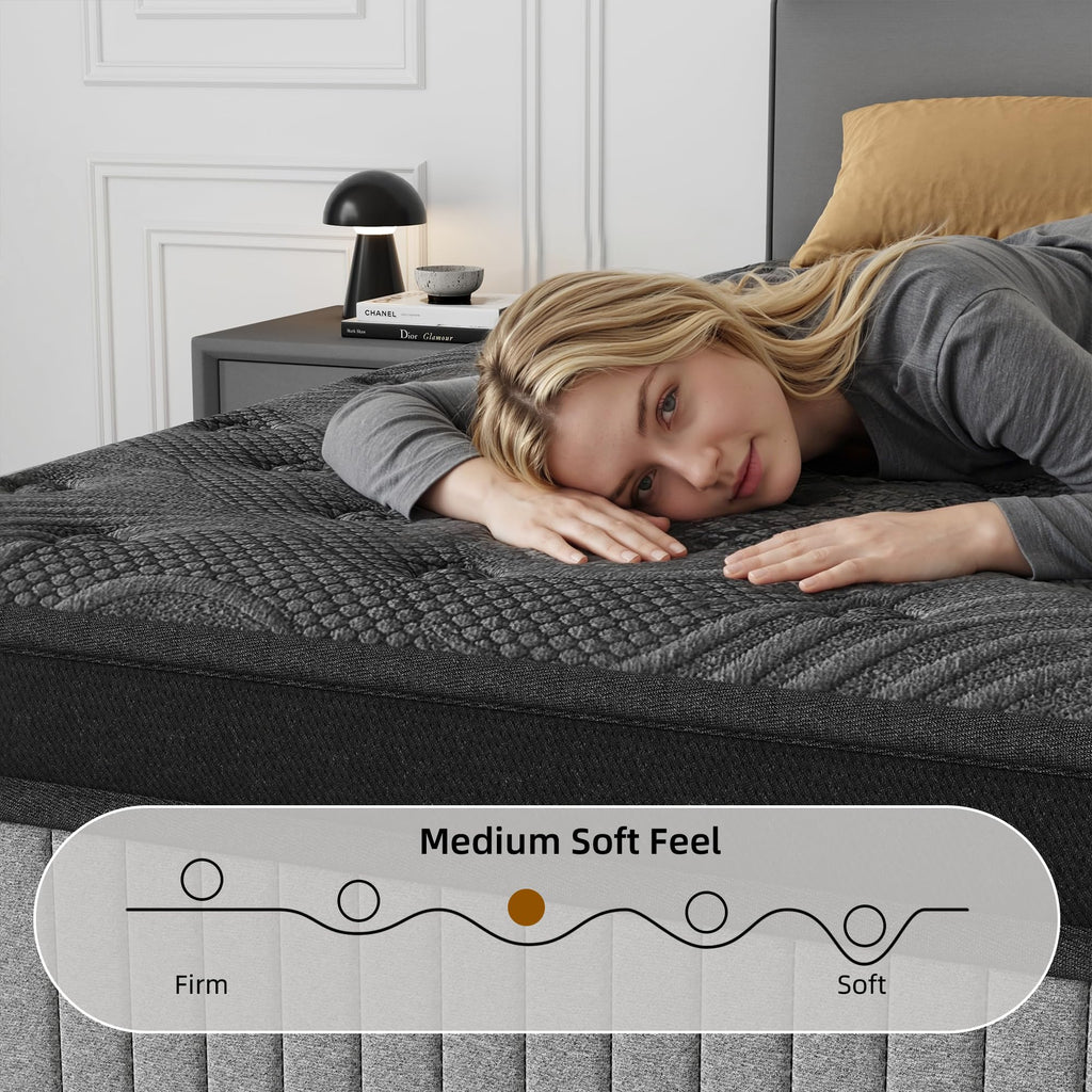 12 Inch Full Hybrid Memory Foam Mattress A599502
